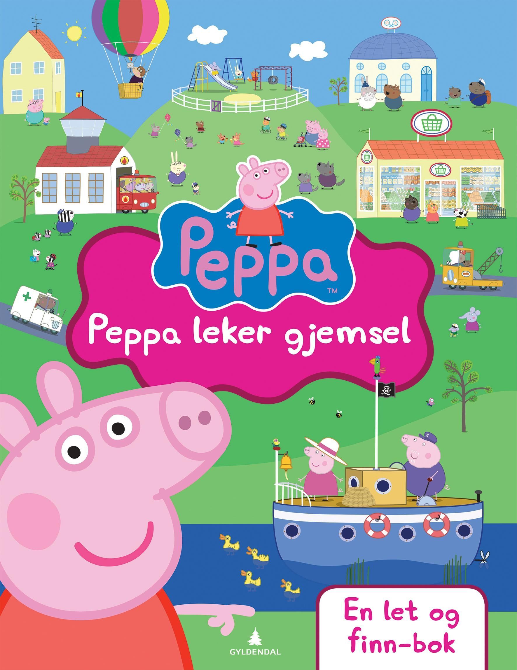 Peppa leker gjemsel : en let og finn-bok