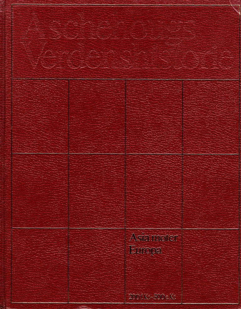 Forsidebilde av Aschehougs verdenshistorie. Bd. 3 : Asia møter Europa, 200 f.Kr.-500 e.Kr.