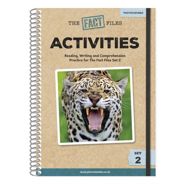 Forsidebilde av Phonic Books The Fact Files 2 Activities : Adjacent consonants and consonant digraphs, and alternative spellings for vowel sounds