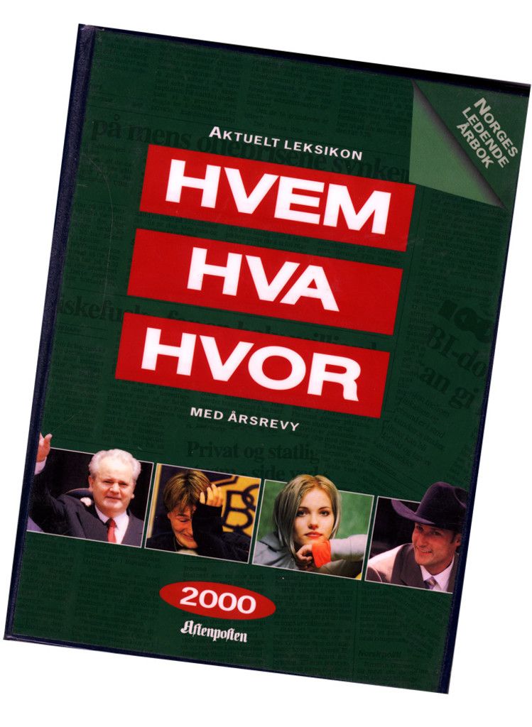 Hvem hva hvor 2000 : Aftenpostens aktuelle oppslagsbok