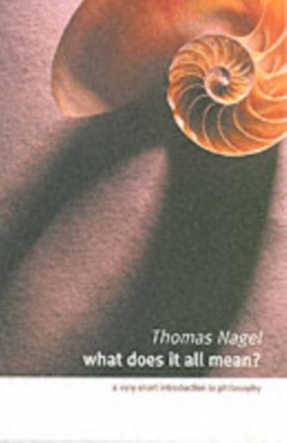 What Does It All Mean? : A Very Short Introduction to Philosophy