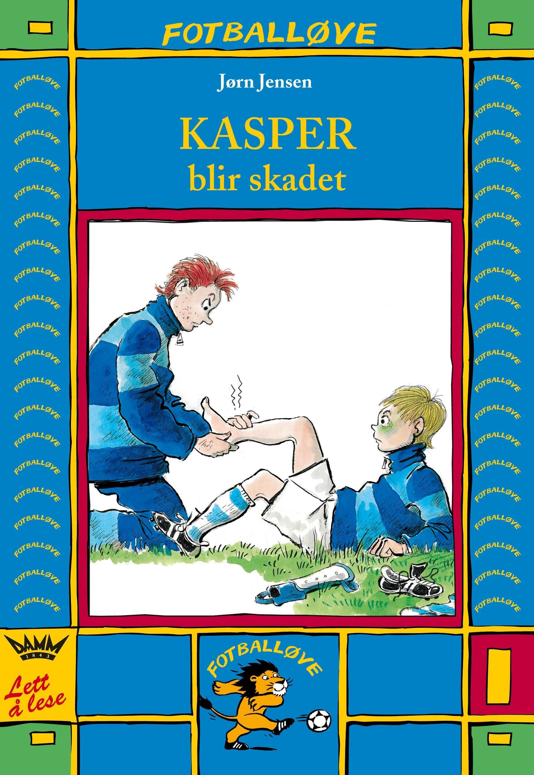 Forsidebilde av Kasper blir skadet