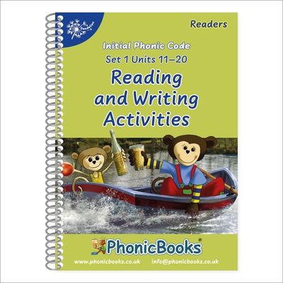 Phonic Books Dandelion Readers Reading and Writing Activities Set 1 Units 11-20 : Consonant digraphs and simple two-syllable words