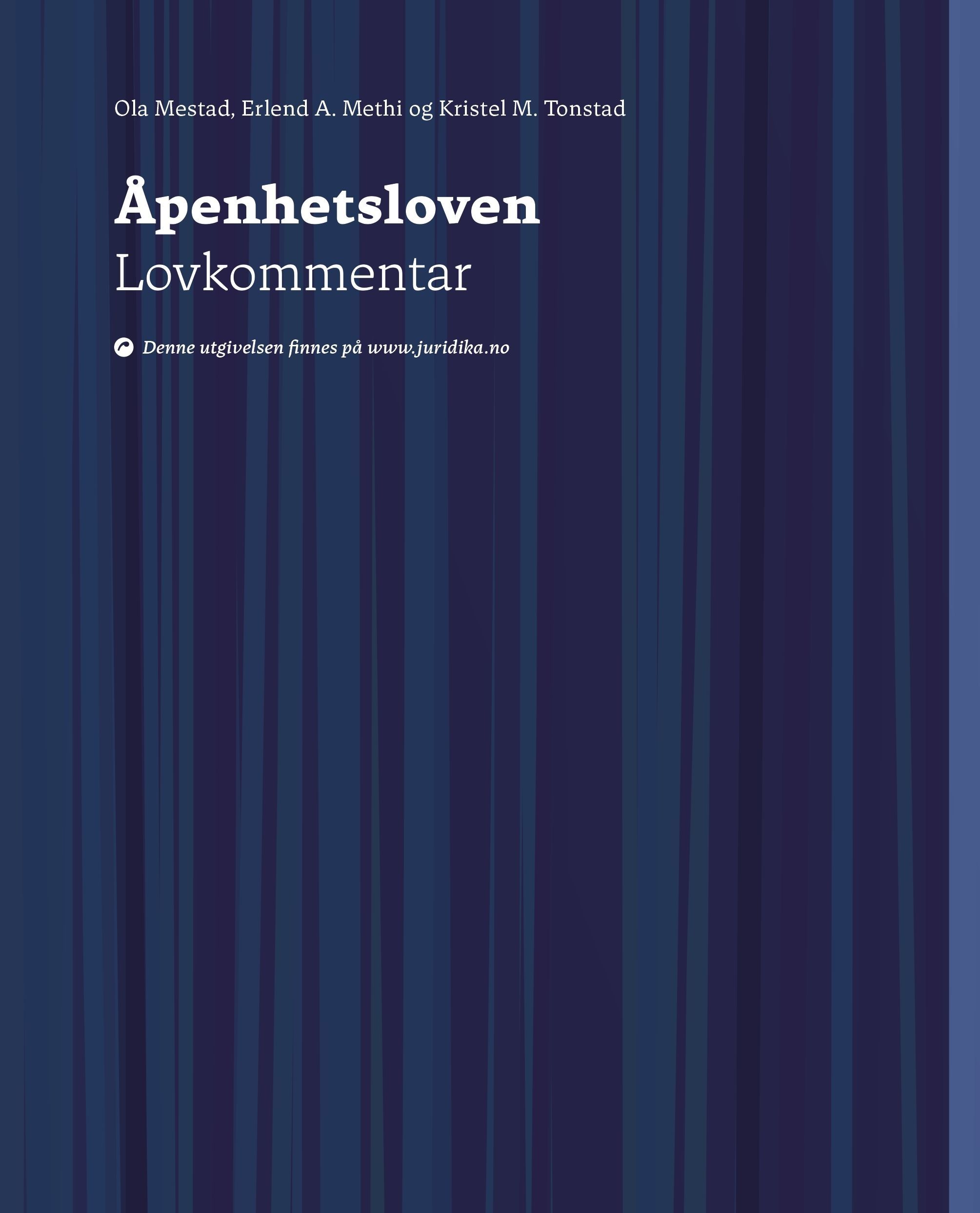 Forsidebilde av Åpenhetsloven : lov 18. juni 2021 nr. 99 om virksomheters åpenhet og arbeid med grunnleggende menneskerettigheter og anstendige arbeidsforhold : lovkommentar