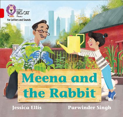Meena and the Rabbit : Band 02b/Red B