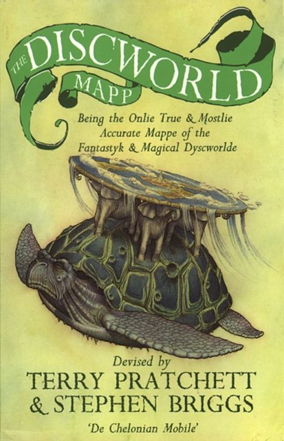 The Discworld Mapp : Sir Terry Pratchett’s much-loved Discworld, mapped for the very first time