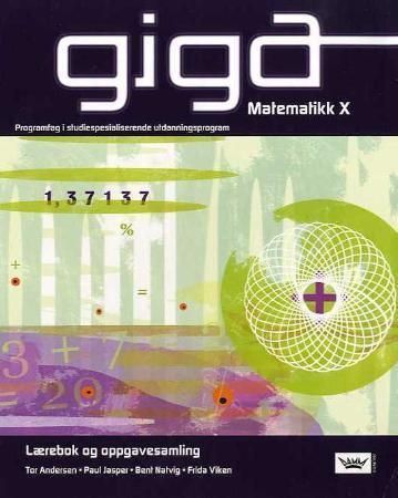 Giga : matematikk x