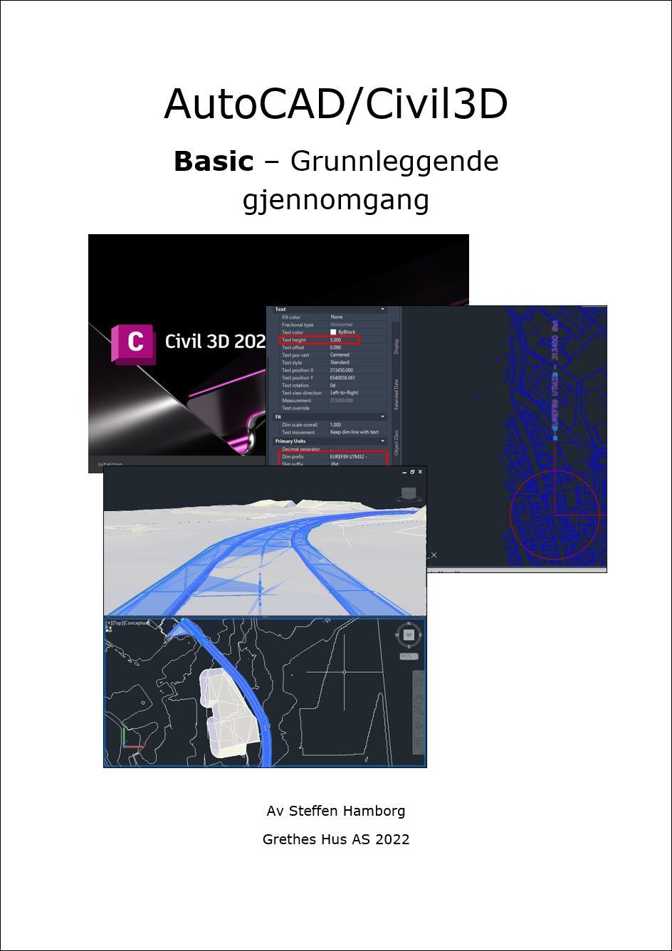 AutoCAD/Civil3D : Basic - grunnleggende gjennomgang