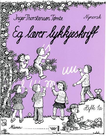 Eg lærer lykkjeskrift : hefte 1A