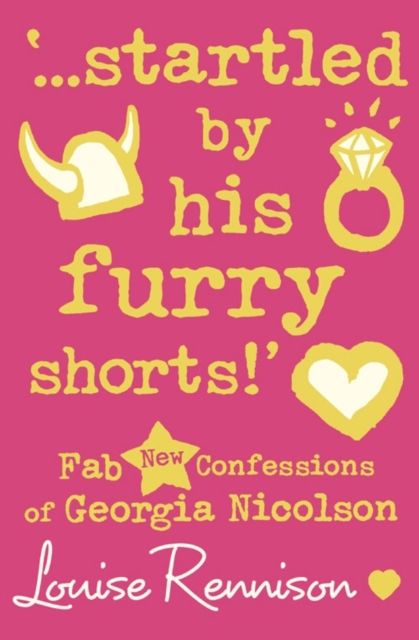 "-startled by his furry shorts!"