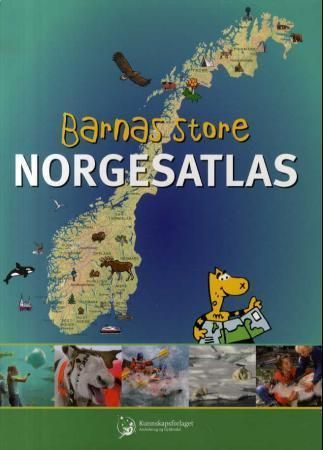 Forsidebilde av Barnas store Norgesatlas