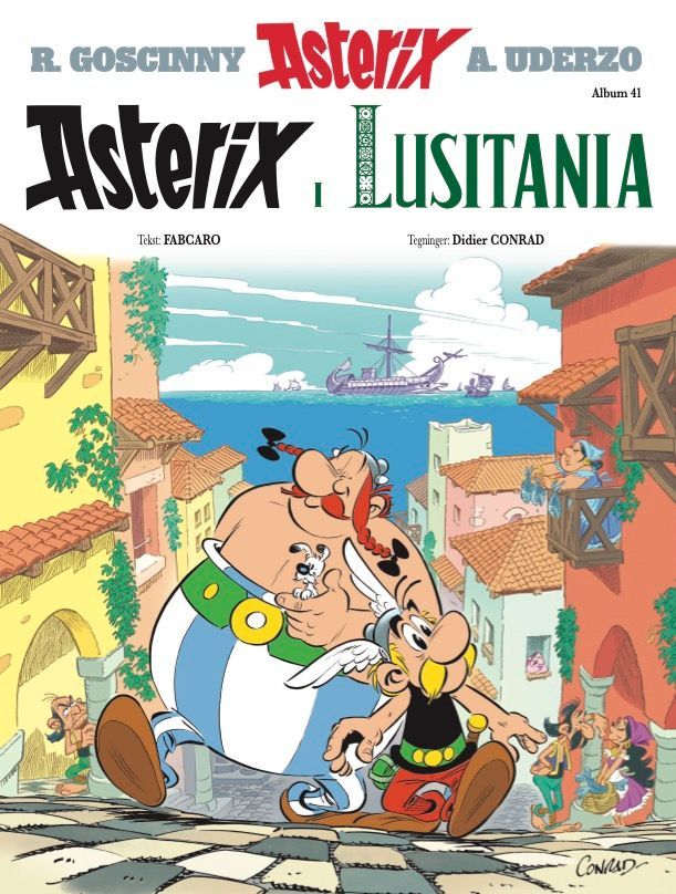 Forsidebilde av Asterix i Lusitania