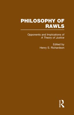 Opponents and Implications of A Theory of Justice : Philosophy of Rawls