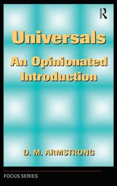 Universals : An Opinionated Introduction