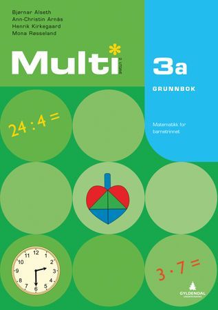 Multi 3a, 2. utgave : matematikk for barnetrinnet. Grunnbok