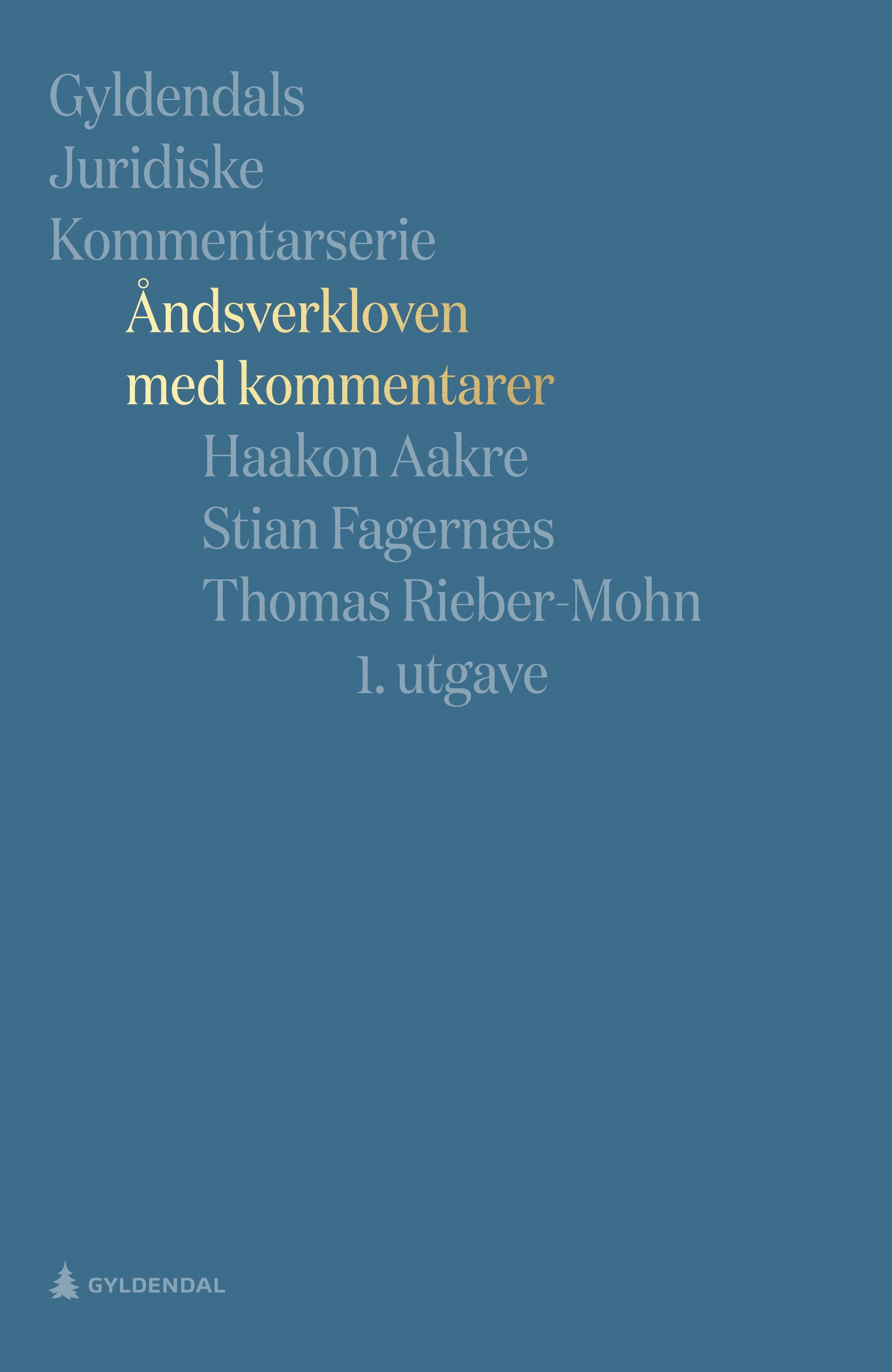 Forsidebilde av Åndsverkloven med kommentarer