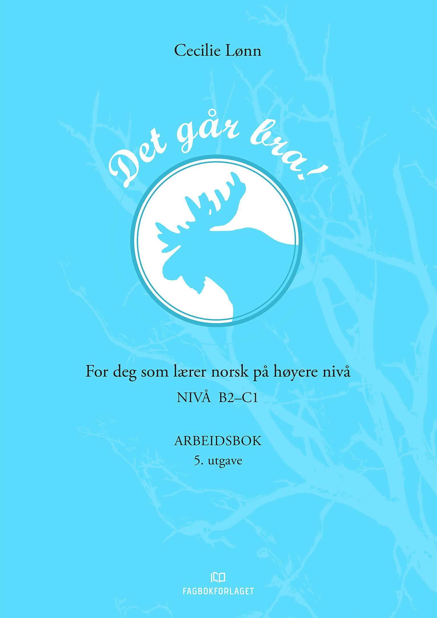 Det går bra! : for deg som lærer norsk på høyere nivå : nivå B2-C1 : arbeidsbok