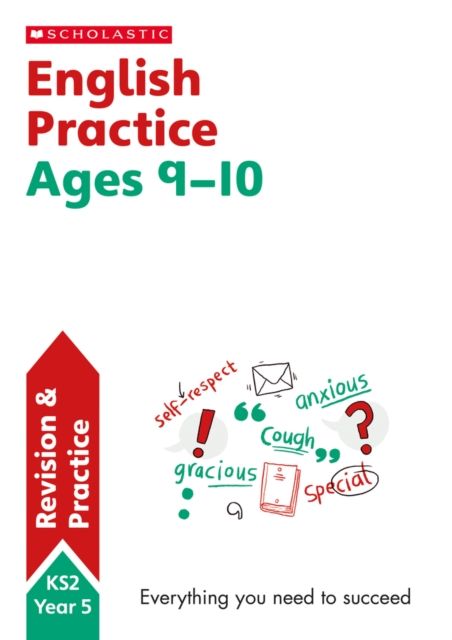 Forsidebilde av National curriculum English practice book for year 5