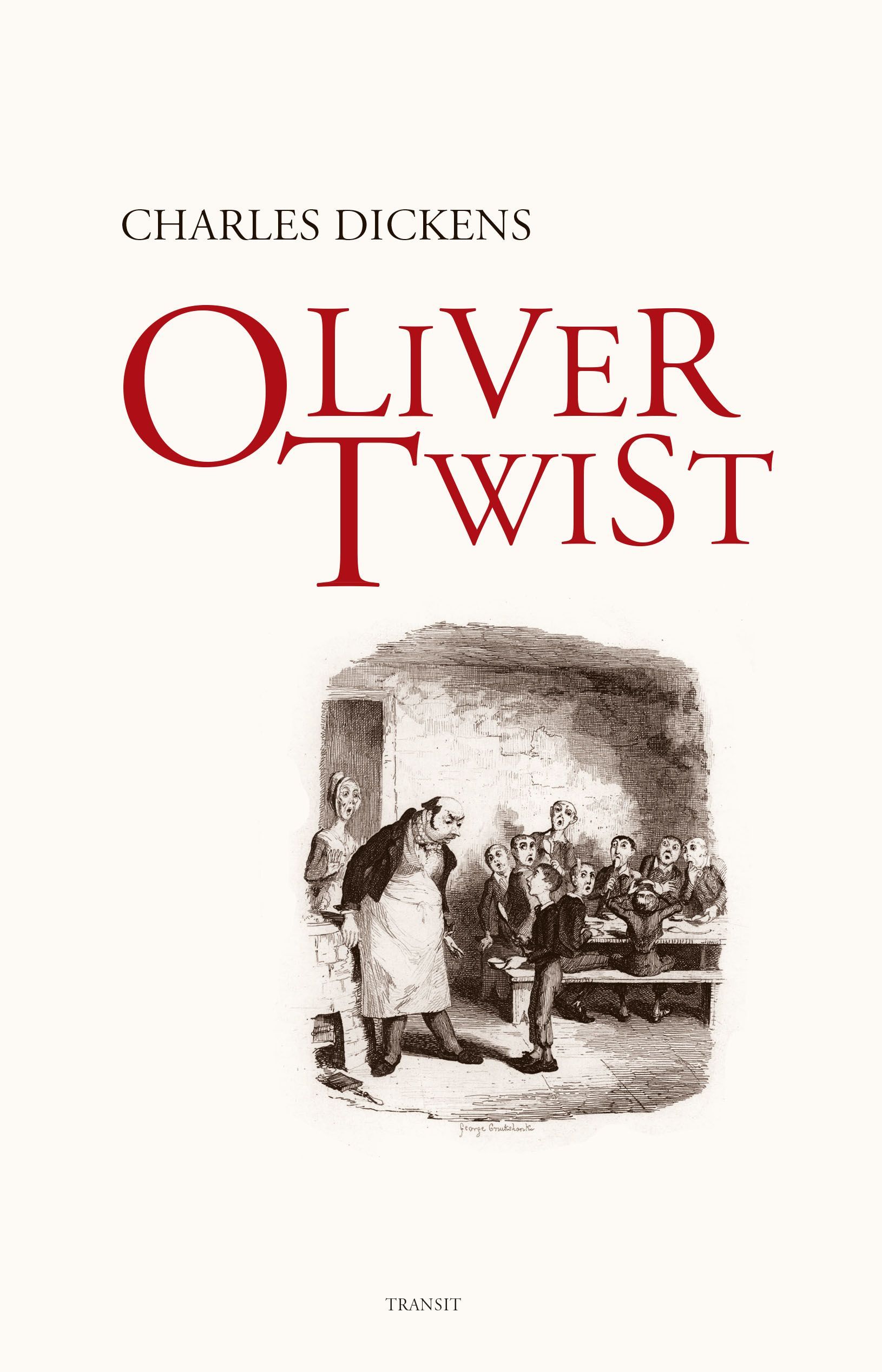 Forsidebilde av Oliver Twist, eller En fattiggutts liv og levnet