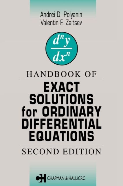 Handbook of Exact Solutions for Ordinary Differential Equations