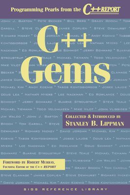 C++ Gems : Programming Pearls from The C++ Report