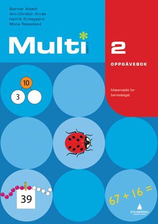 Multi 2, 2. utgåve : matematikk for barnesteget. Oppgåvebok