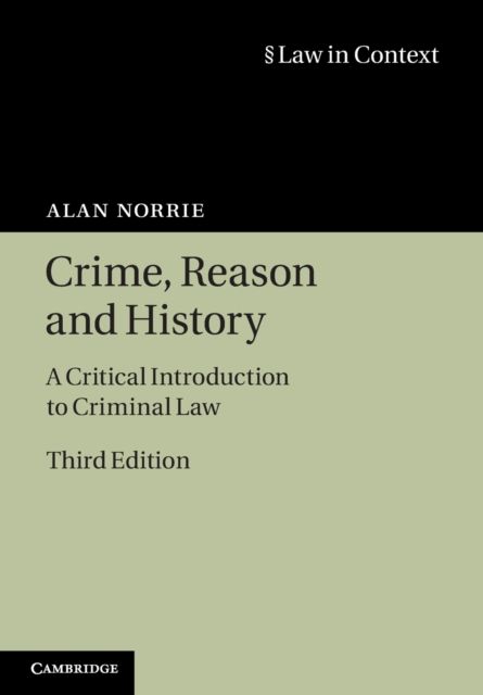 Crime, Reason and History : A Critical Introduction to Criminal Law