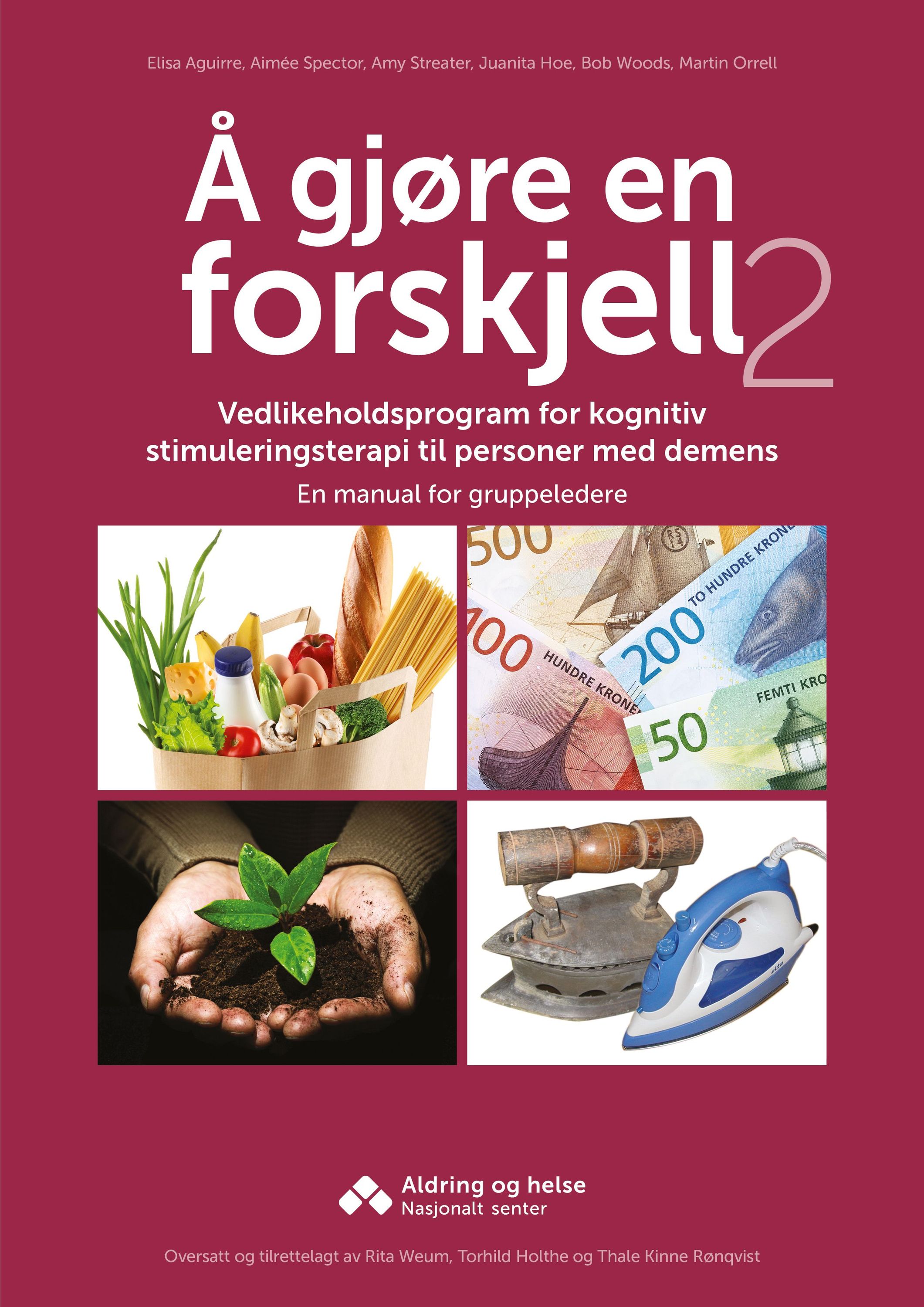 Å gjøre en forskjell 2 : vedlikeholdsprogram for kognitiv stimuleringsterapi til personer med demens : en manual for gruppeledere