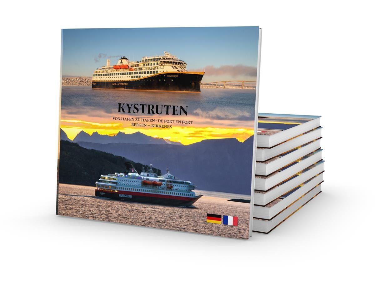 Kystruten : von Hafen zu Hafen = de port en port : Bergen - Kirkenes