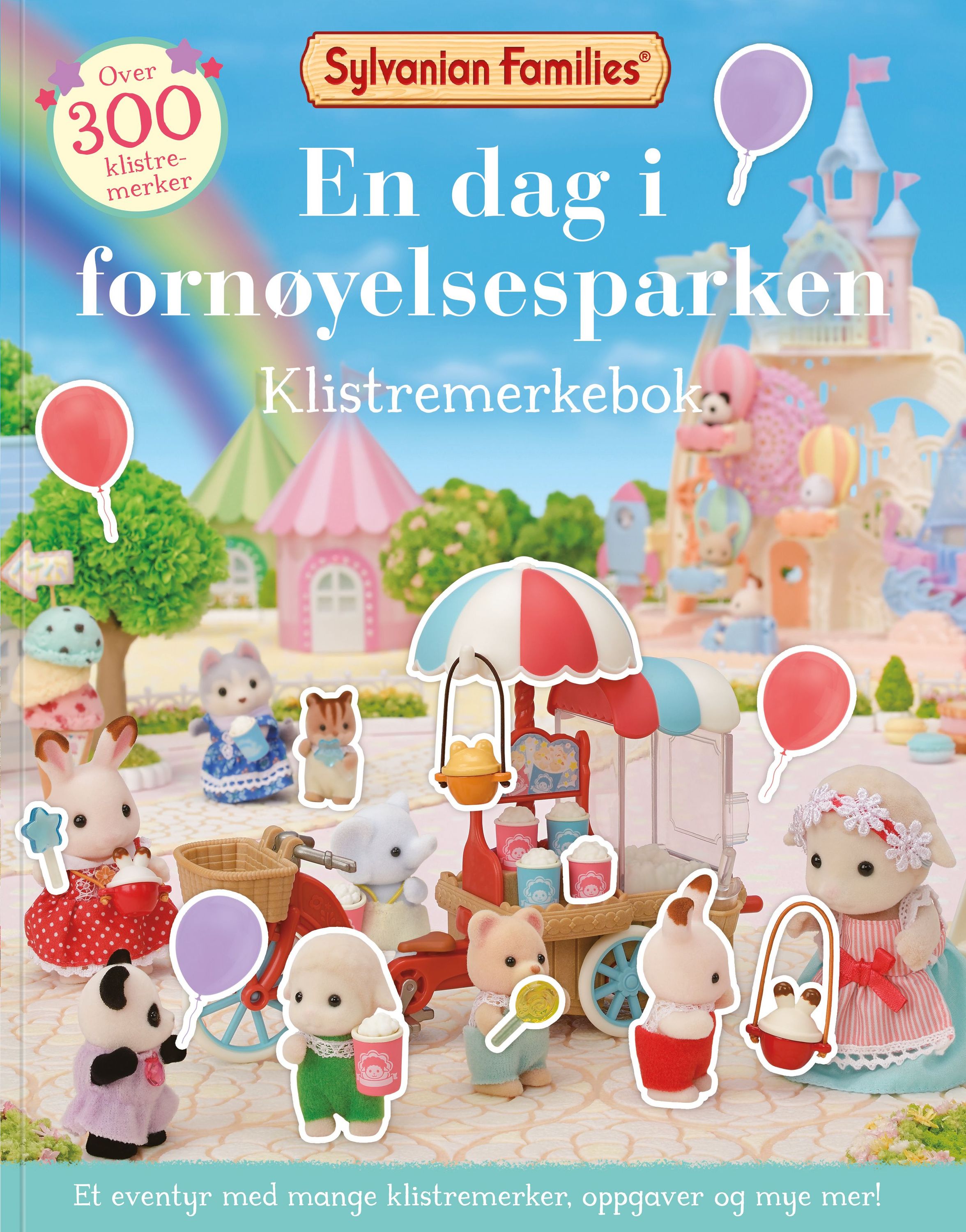 En dag i fornøyelsesparken : klistremerkebok