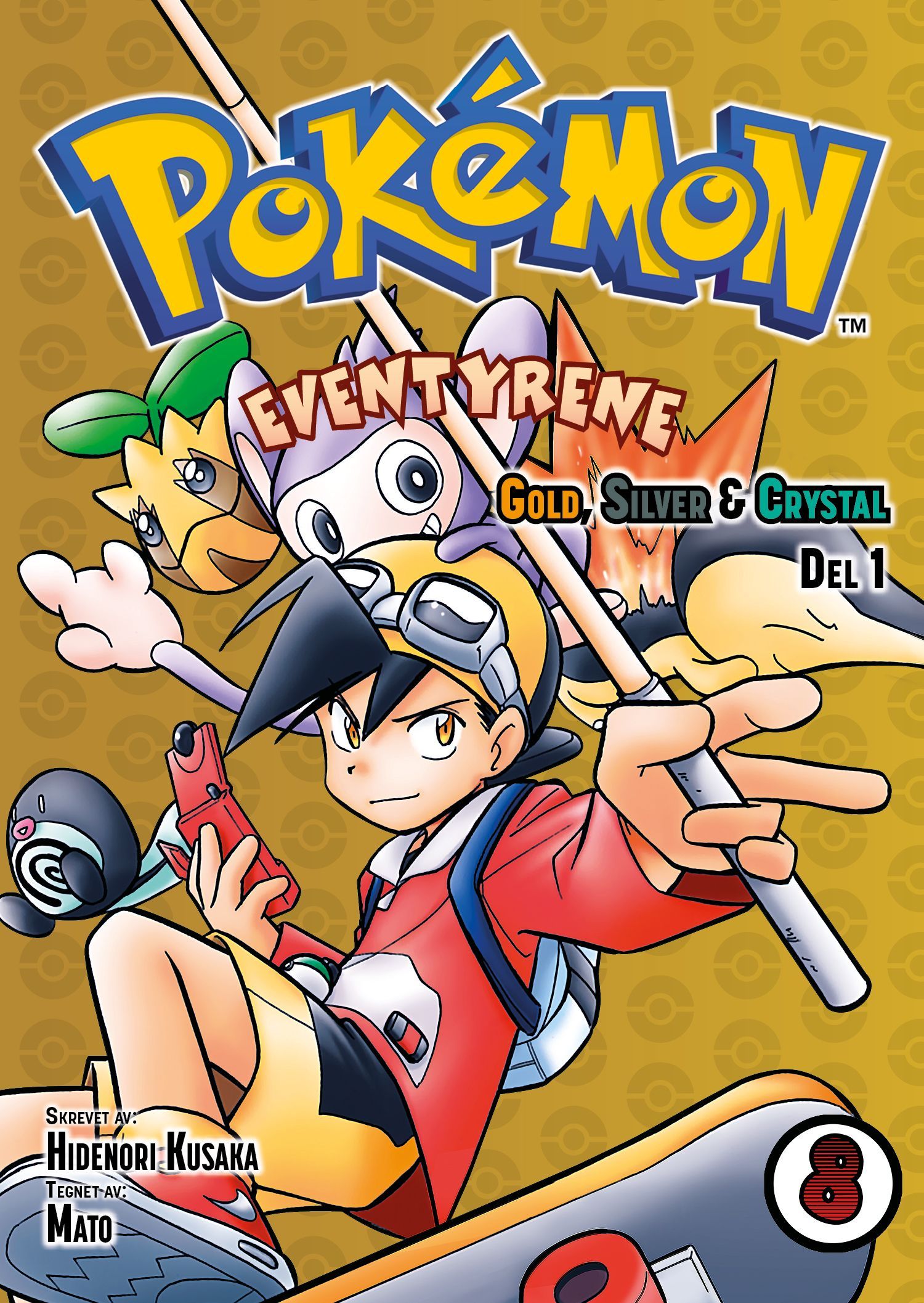 Pokémon-eventyrene. Del 1. Gold, silver & crystal