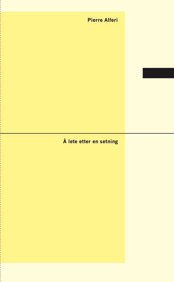 Å lete etter en setning