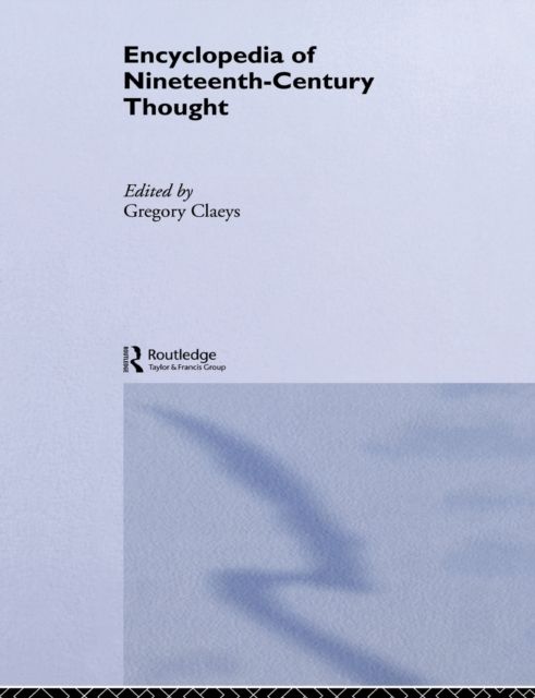 Encyclopedia of Nineteenth Century Thought