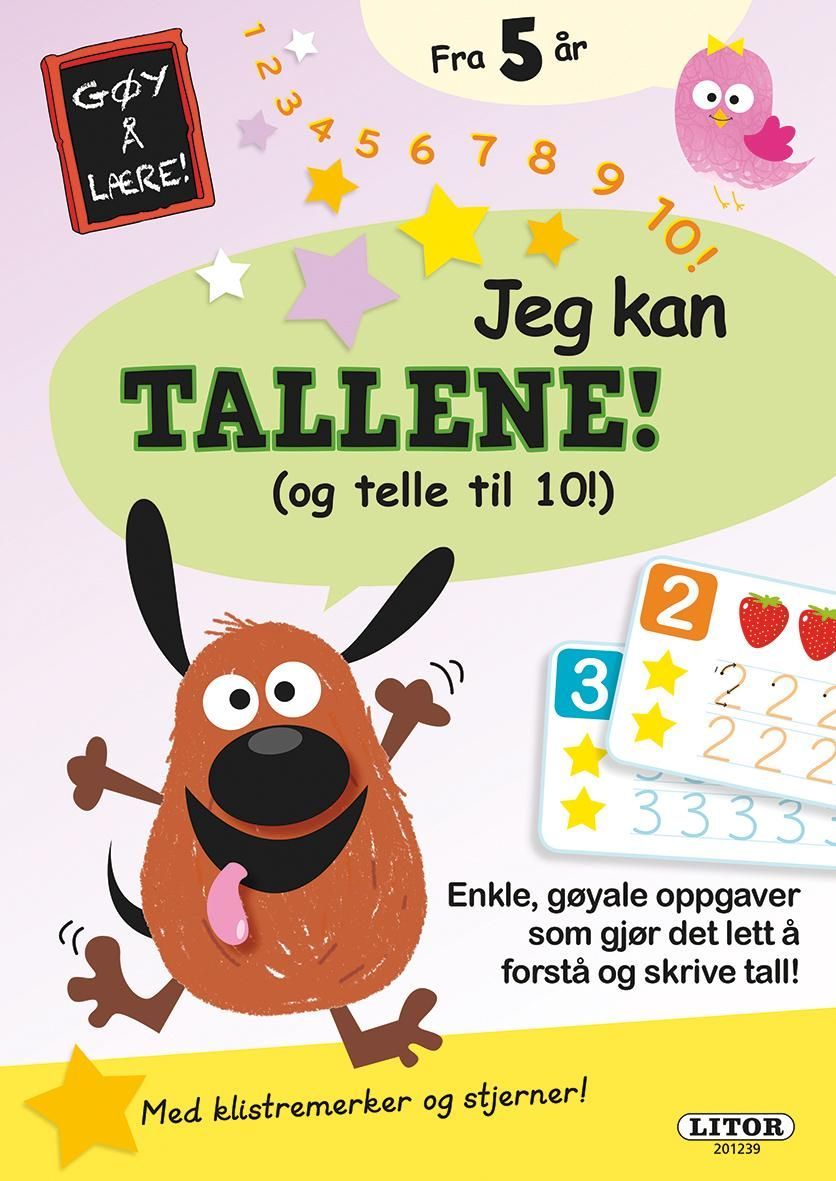 Forsidebilde av Jeg kan tallene! (og telle til 10!)