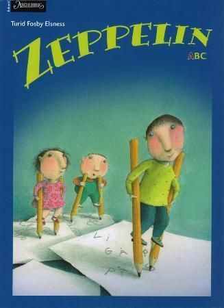 Forsidebilde av Zeppelin ABC. Elevbok A
