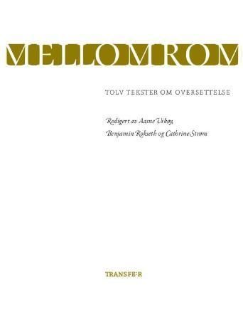 Mellomrom : tolv tekster om oversettelse