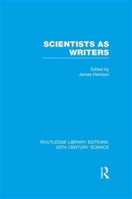 Scientists as Writers