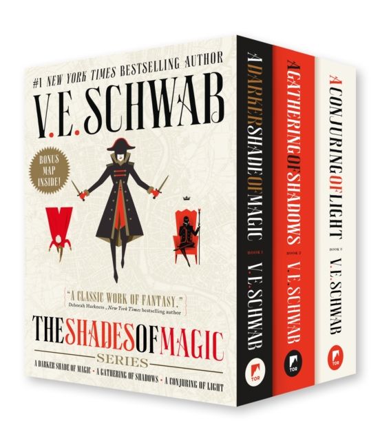 Shades of Magic Boxed Set : A Darker Shade of Magic, A Gathering of Shadows, A Conjuring of Light