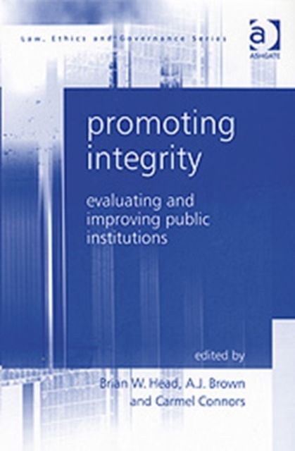 Forsidebilde av Promoting Integrity : Evaluating and Improving Public Institutions