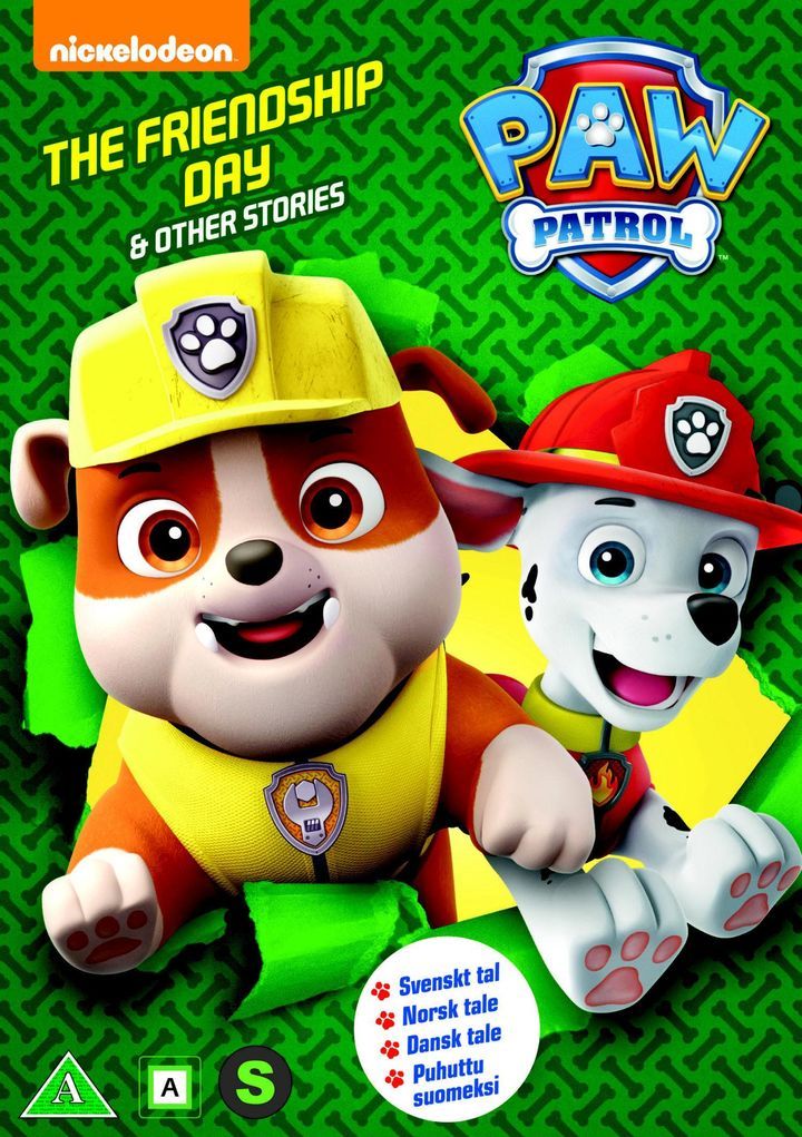 Paw Patrol : vennskapsdagen & andre eventyr. Season 3, volume 2