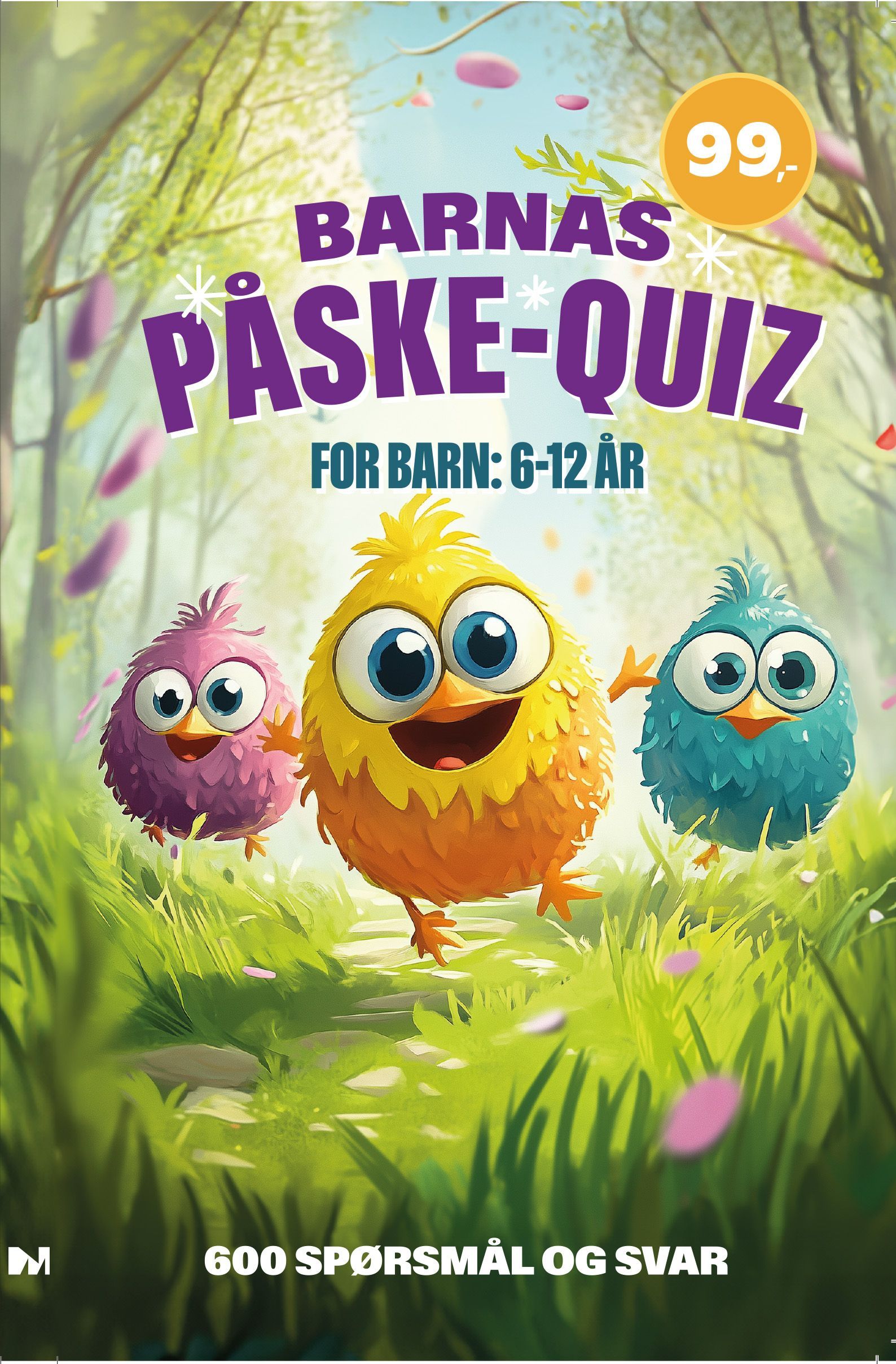 Barnas påskequiz : 600 spørsmål