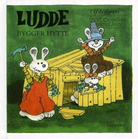 Forsidebilde av Ludde bygger hytte