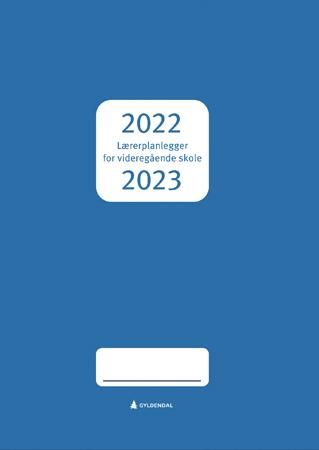 Forsidebilde av Lærerplanlegger for videregående skole 2022-2023