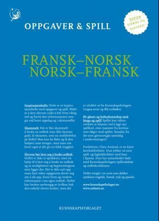 Oppgaver & spill : fransk-norsk, norsk-fransk