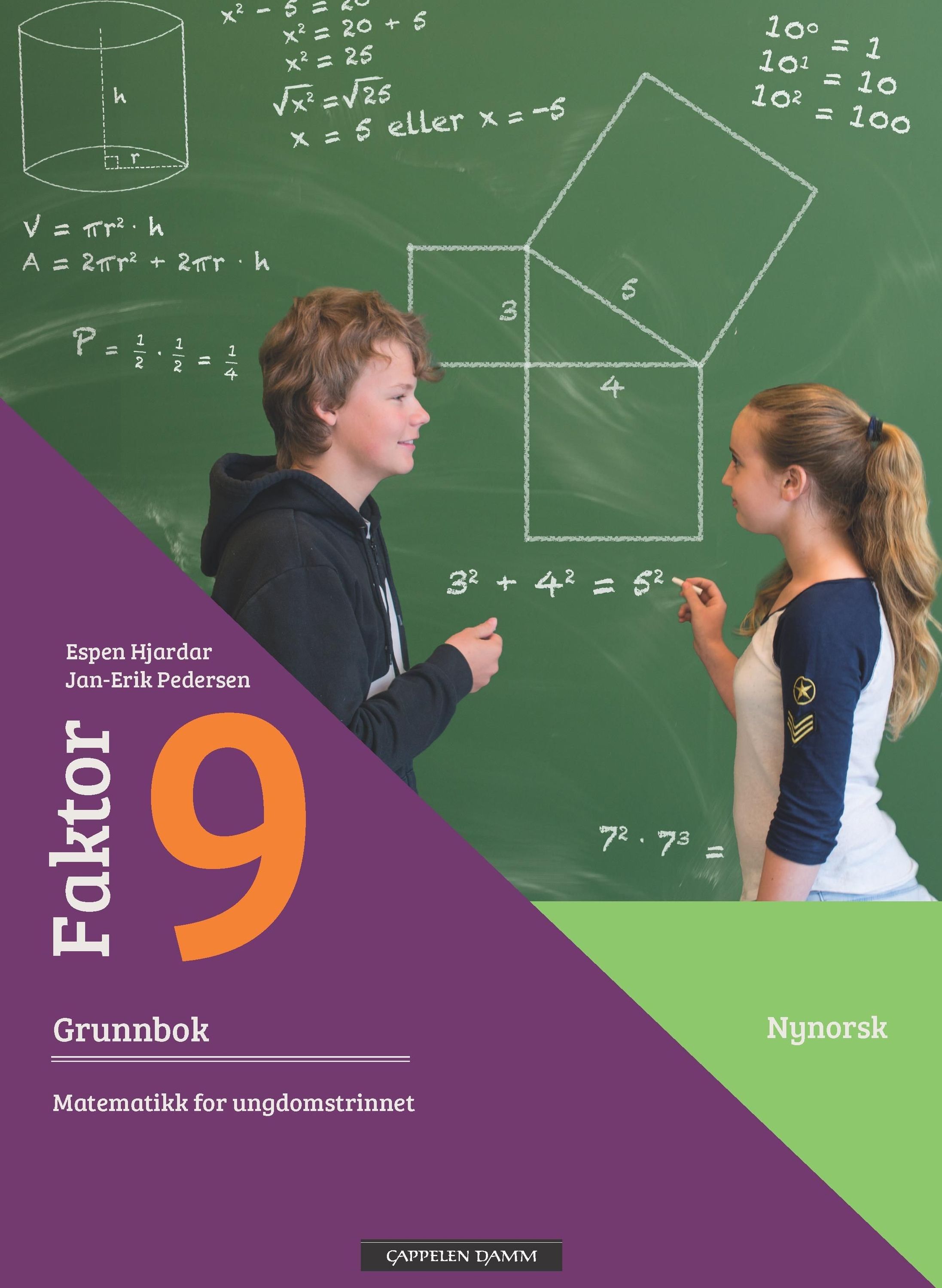 Faktor 9 : matematikk for ungdomstrinnet. Grunnbok