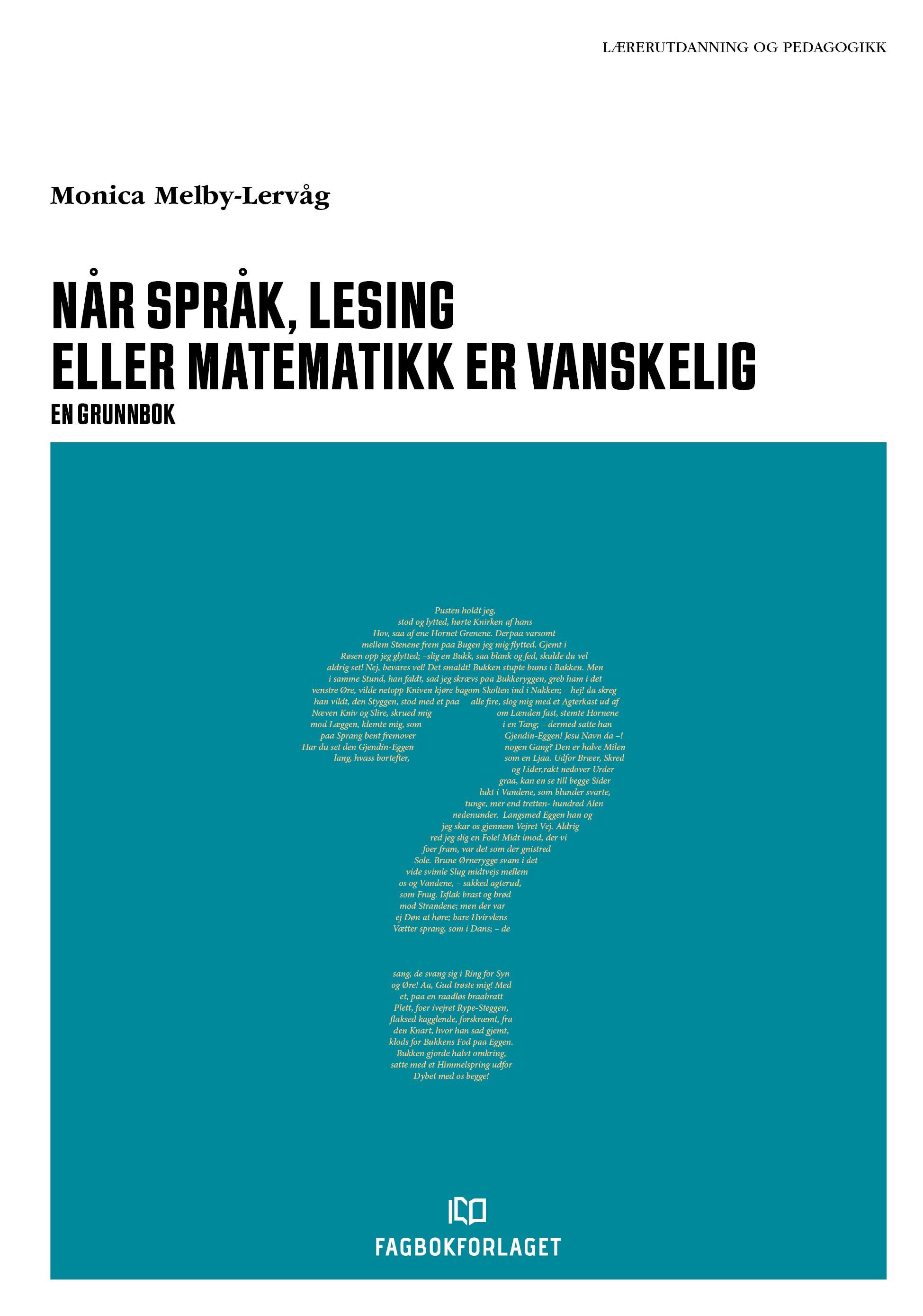 Når språk, lesing eller matematikk er vanskelig : en grunnbok