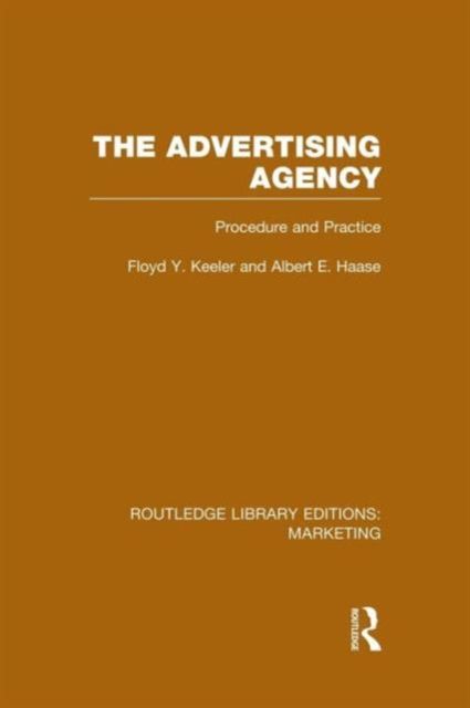 The Advertising Agency (RLE Marketing) : Procedure and Practice