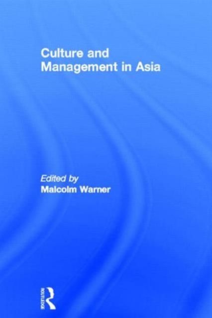 Culture and Management in Asia