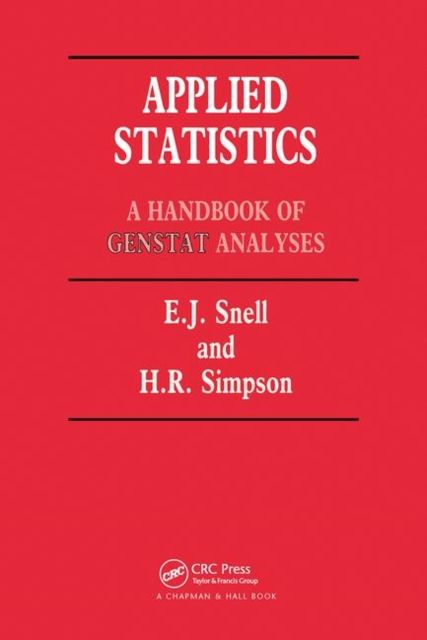 Applied Statistics : Handbook of GENSTAT Analysis