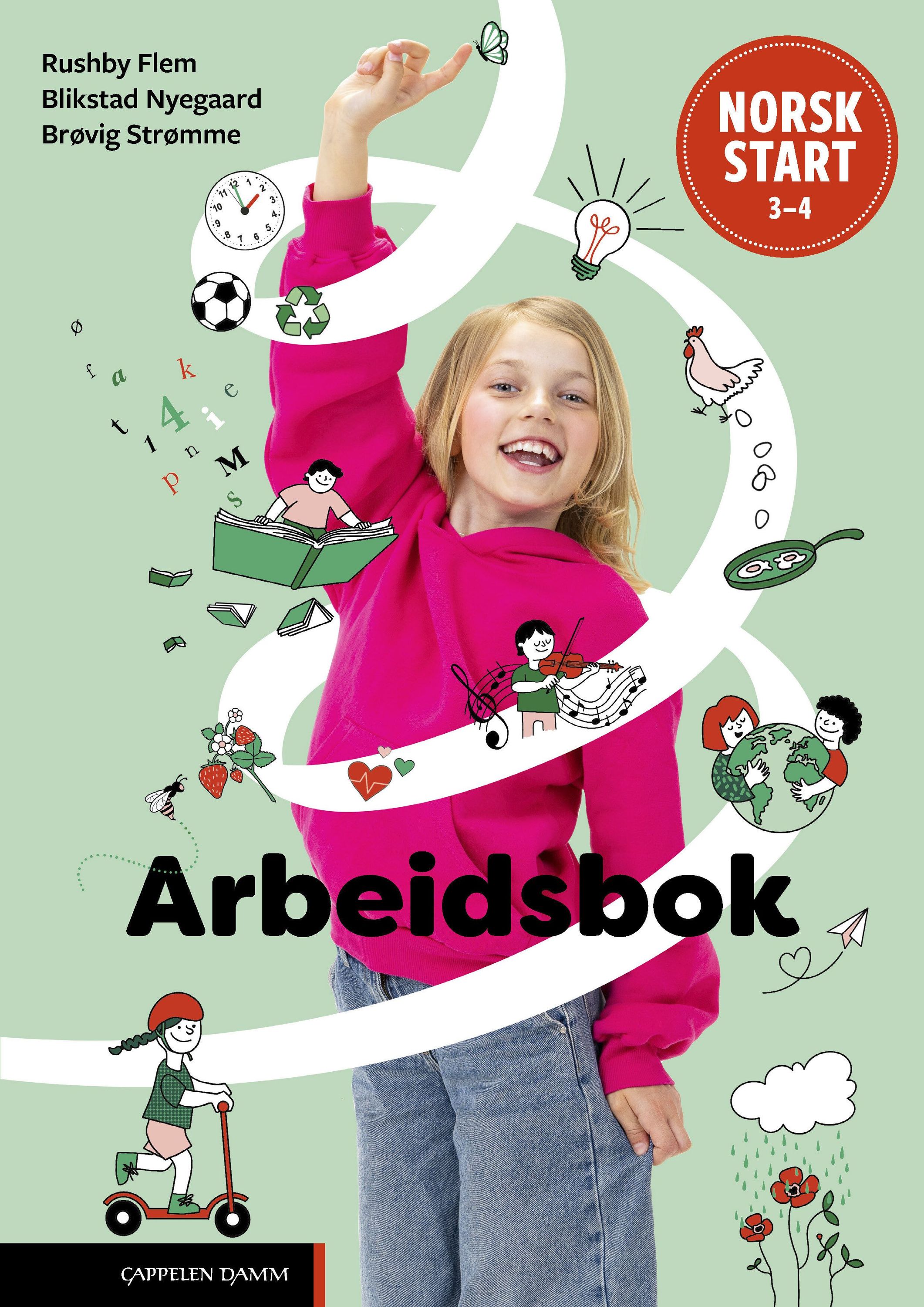 Norsk start 3-4 : Grunnleggende norsk for språklige minoriteter. Arbeidsbok